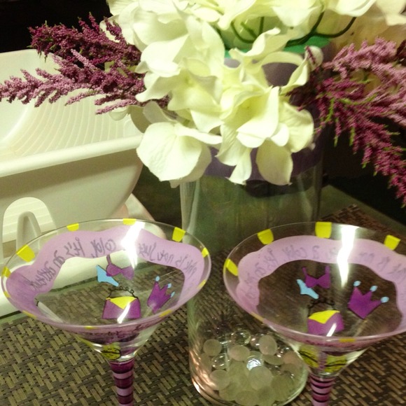 Handcrafted Martini Glasses