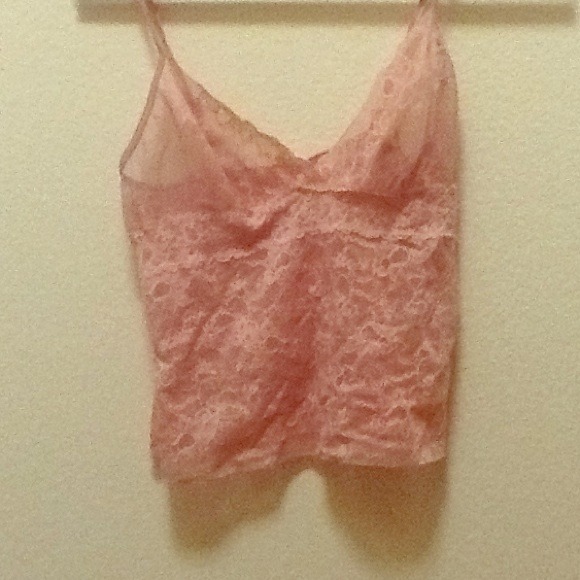 Victoria Secret pink LACE top