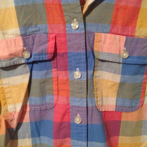 ❌❌SOLD❌❌I "heart" Ronson boyfriend button down - Picture 2 of 4