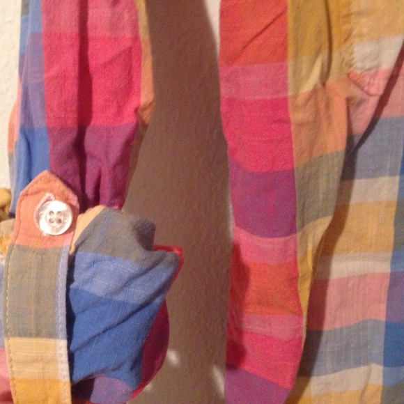 ❌❌SOLD❌❌I "heart" Ronson boyfriend button down - Picture 3 of 4