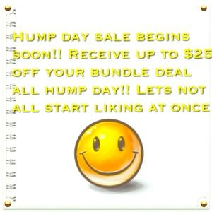 Bundle deals!! Up to $25 off