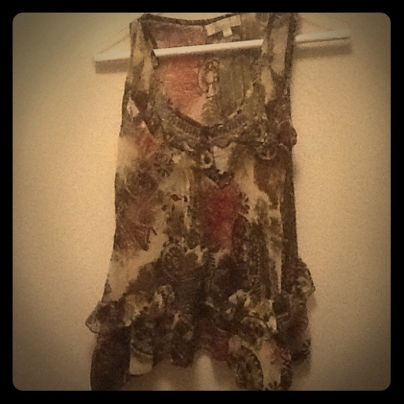 African print blouse - Picture 1 of 3