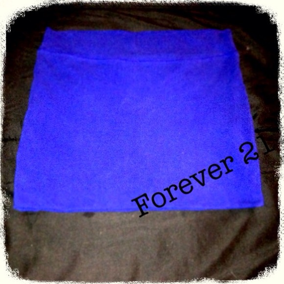 ⛔Traded⛔ Royal Blue Mini Skirt