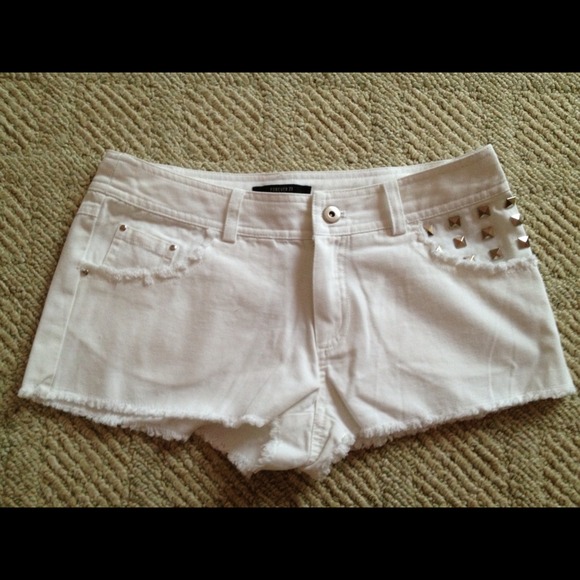 studded shorts