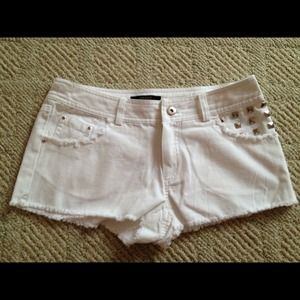 studded shorts