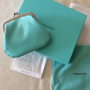 Tiffany Blue Patent Coin Purse-from Tiffany & Co.