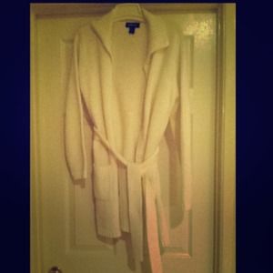 ❌Hold❌White sweater cardigan