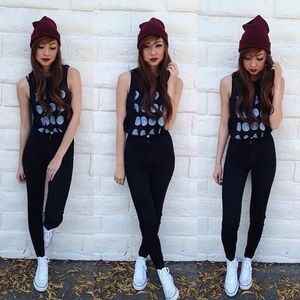 TRADED High waist disco pants