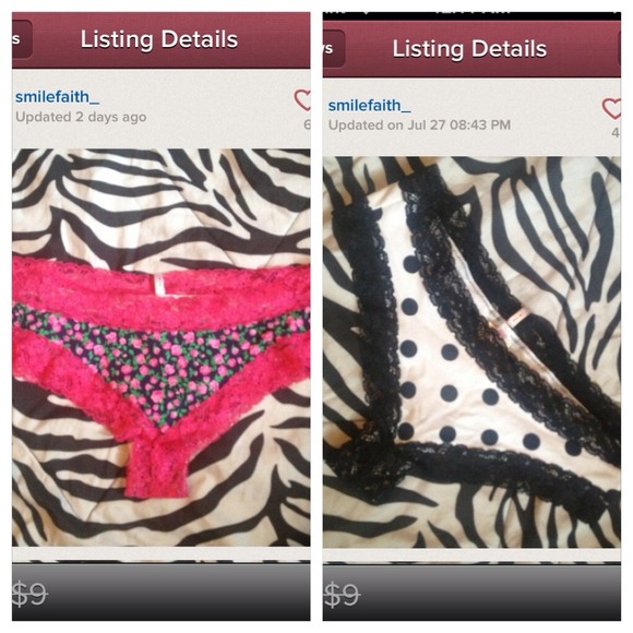 ❗TRADED❗BRAND NEW VS panties