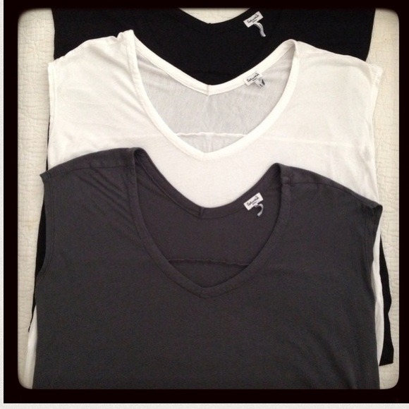 bundled Splendid tees! (w/American apparel skirts)
