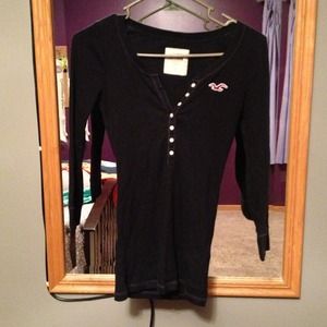 Hollister Shirt - Dark Blue