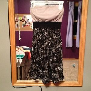 Cute Strapless Dress