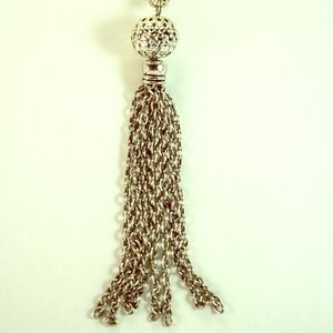 Cookie Lee tassel necklace