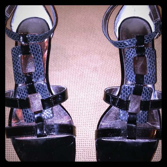 Sandals with a heel