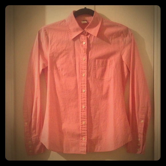 J.Crew Pink Button-down Shirt