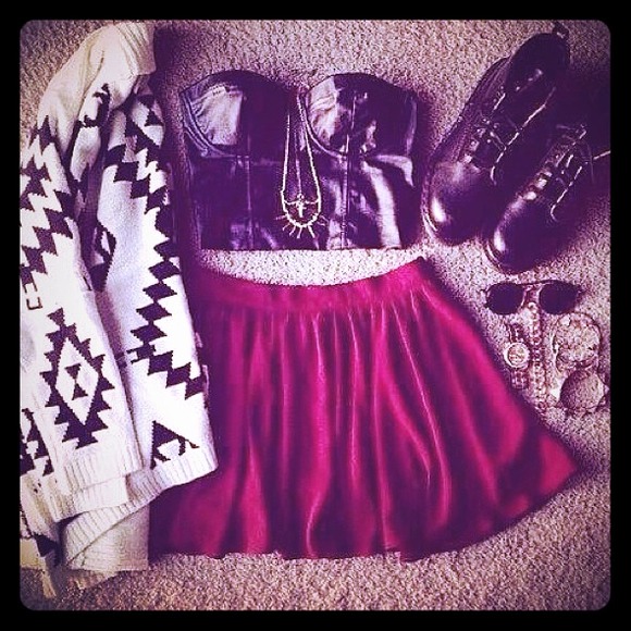 Hdndmade flare skirt SEXY!!