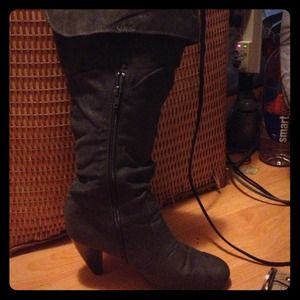 Ready for winter! Very stylish high heel boots