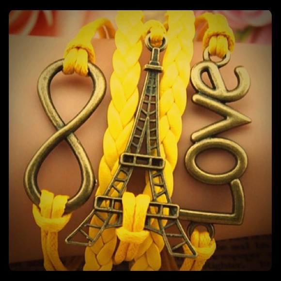 Jewelry - READY THIS WEEK, HANDMADE EFFIEL TOWER BRACELET