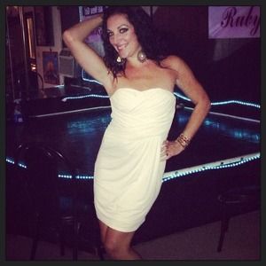 White Grecian Express Dress