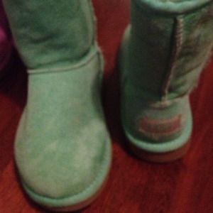Mint green limited edition uggs