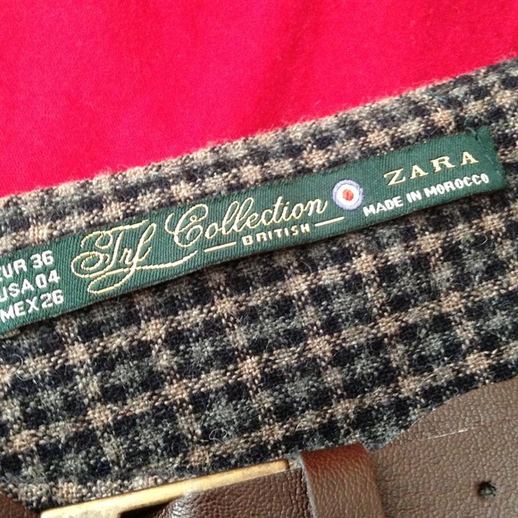 Zara plaid skirt - Picture 4 of 4