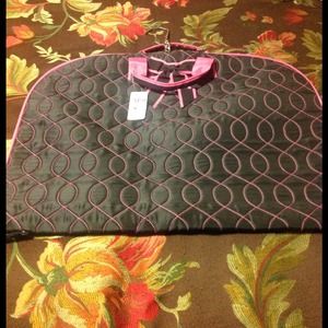 Black/Pink Garment Bag NWT