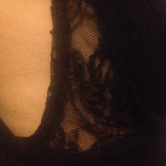 ⬇REDUCED⬇ Arden B Black Lace Cutout Minidress - Picture 4 of 4