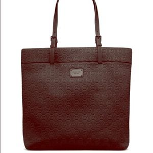 Authentic Black Michael Kors Monogram Tote