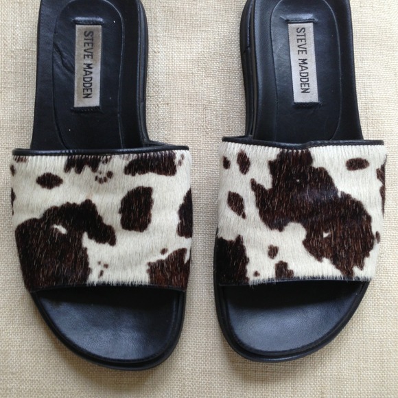 $SOLD$ Steve Madden Calf Hair Flats LIKE NEW