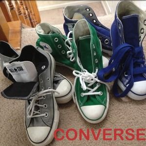 ❗ Hold ❗3 pairs of converse bundle !!👟👟👟