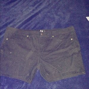 Black shorts