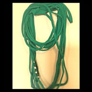 Strip Tees: Infinity Scarf-Upcycled Cotton