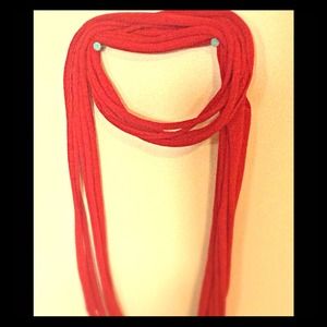 Strip Tees: Infinity Scarf-Upcycled Cotton