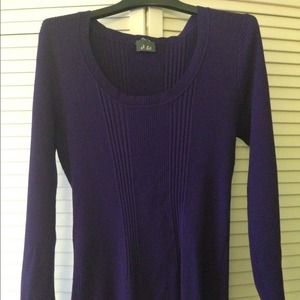 Purple sweater