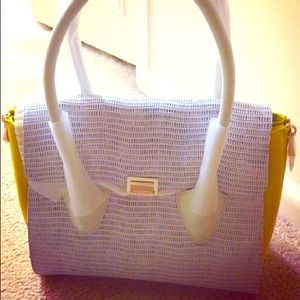 Pour La Victoire Morandi Medium Satchel, Lemon