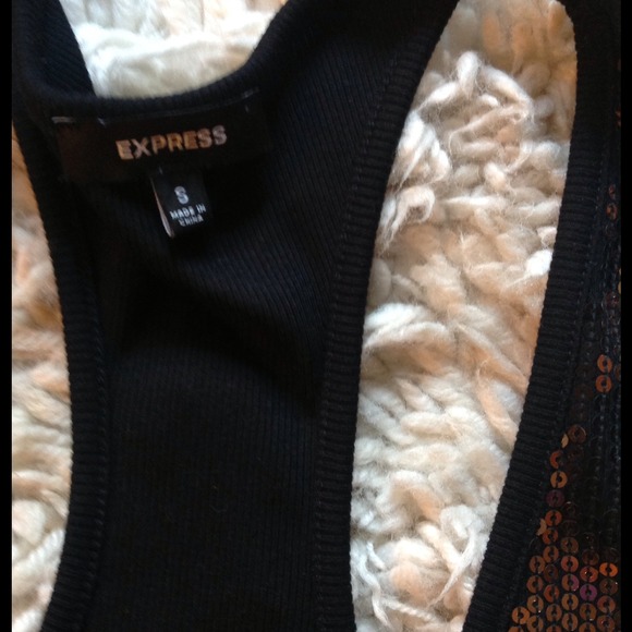 Leopard dress from express Sz S - Picture 3 of 4