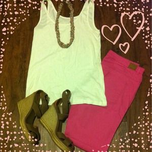 Forever 21 Skinny Twill Pants