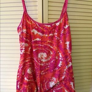 Tie-dye tank top