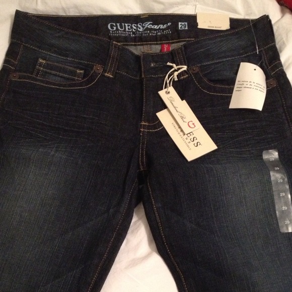Brand new Guess jeans & DKNY bag