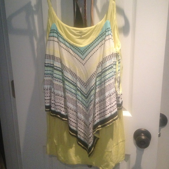 New York and Company Colorful tank!
