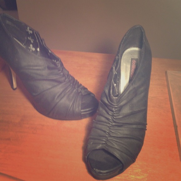 Ankle boots black