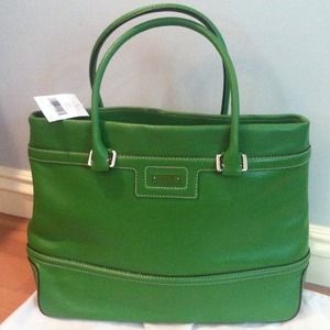 NWT Large Green Kate Spade Tote Bag!!!