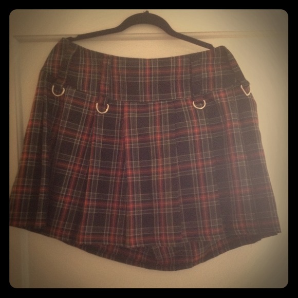 ** SOLD** Plaid Skirt