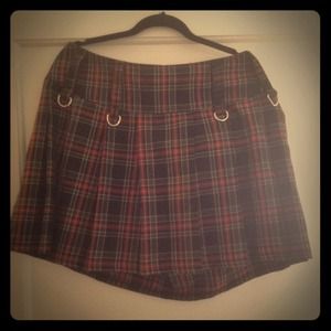 ** SOLD** Plaid Skirt