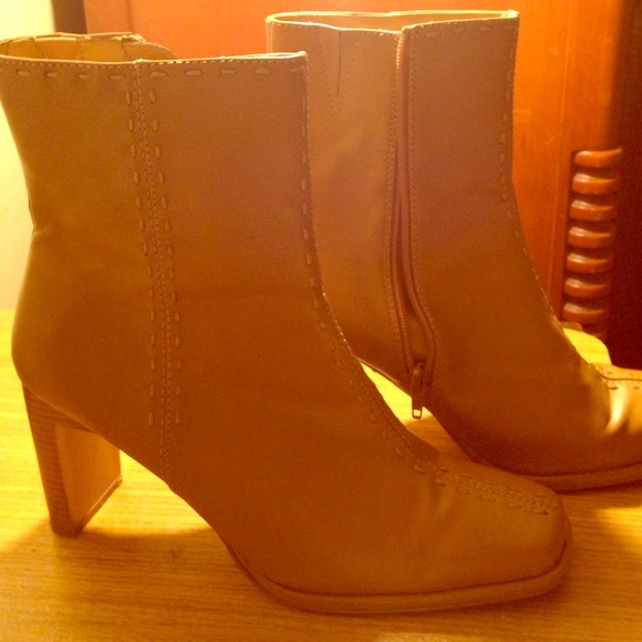 Beige Boots