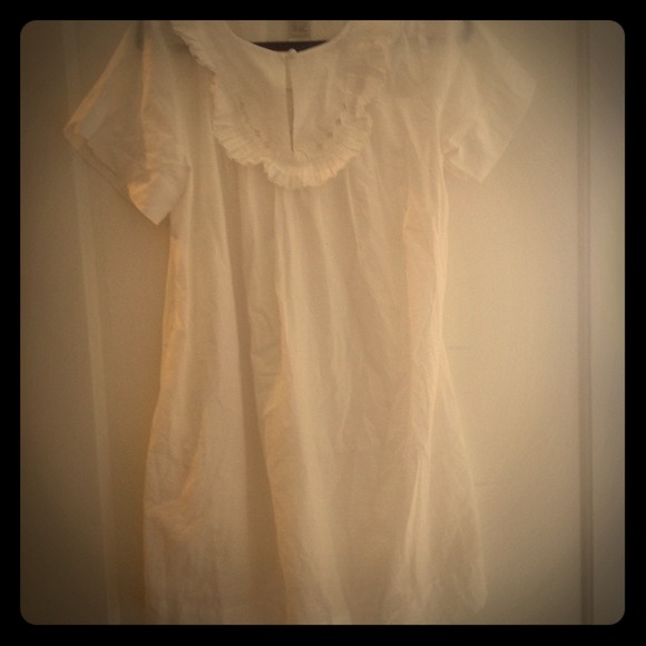 ** SOLD ** Light White Cotton Dress