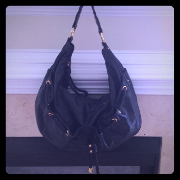 Black Michael Kors Hobo and citizen watch bundle