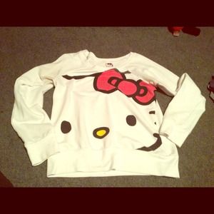 🚫sold🚫Hello kitty crew neck