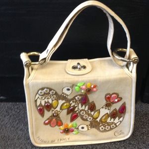 Vintage Collins beaded handbag 70's