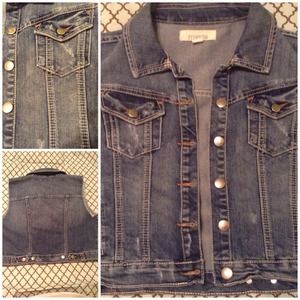 Denim vest